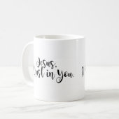 Mug Jésus, j'ai confiance en toi (Devant gauche)