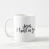 Mug Jésus, j'ai confiance en toi (Gauche)