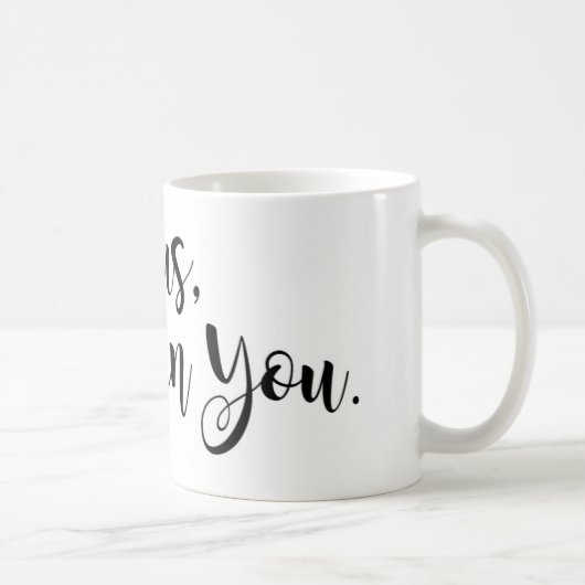 Mug Jésus, je fais confiance dans vous (Droite)