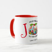 Mug JESUS | JOIE AU MONDE | Christian | Noël (Devant gauche)