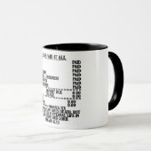 Mug Jésus L'A Payé Toute Musique (Devant droit)