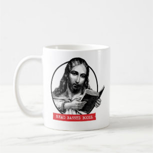 Mug Jésus Lit Des Livres Interdits