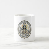 Mug Jesus Lo Fi Rythmes D'étude Tee Graphique Esthétiq (Centre)