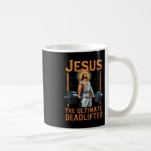 Mug Jésus L'Ultime Deadlifter Christian (Droite)