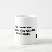 Mug Jésus m'aime. Chacun pense autrement que je suis (Centre)