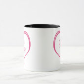 Mug JÉSUS M'AIME dans le cœur (Centre)