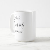 Mug Jésus m'aime, je le sais (Devant gauche)