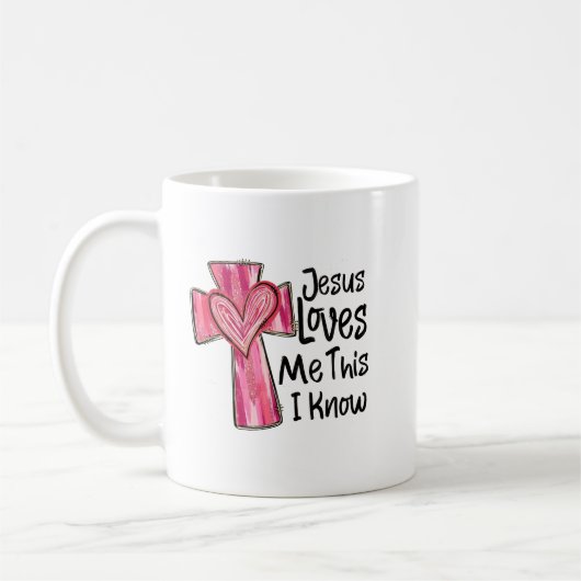 Mug jésus m'aime, vous le savez (Gauche)