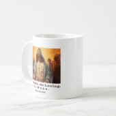Mug Jésus moderne - *Soyez réveillé. Sois Amoureux ! S (Devant gauche)