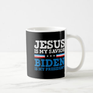 Mug Jésus Mon Sauveur Joe Biden Mon Président 2020 Ell