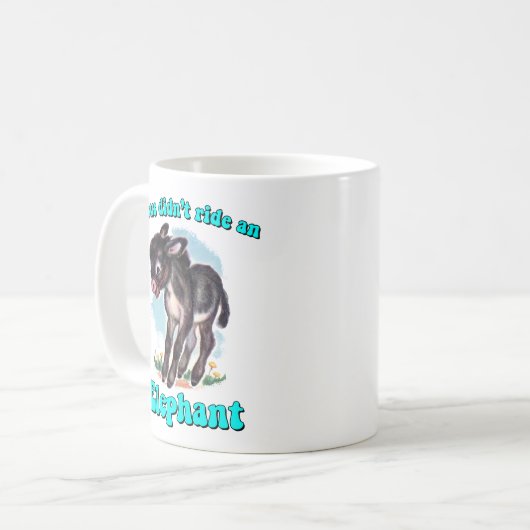 Mug Jésus n'a pas monté d'éléphant (Devant gauche)