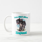 Mug Jésus n'a pas monté d'éléphant (Gauche)