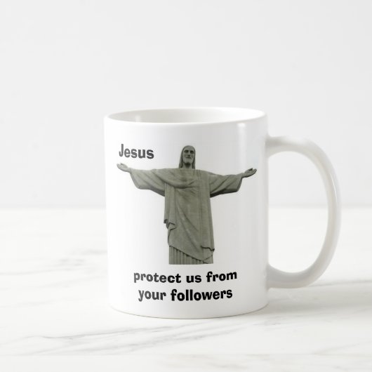 Mug Jésus nous protègent contre vos disciples (Droite)
