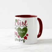 Mug Jésus Personnalisé Et cacao Chaud (Devant droit)