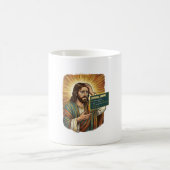 Mug Jésus pleurant Erreur de syntaxe Codage Programmeu (Centre)