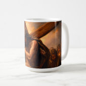 Mug Jésus Porte La Croix (Devant droit)
