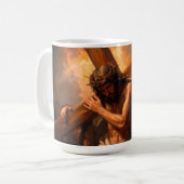 Mug Jésus Porte La Croix (Devant gauche)
