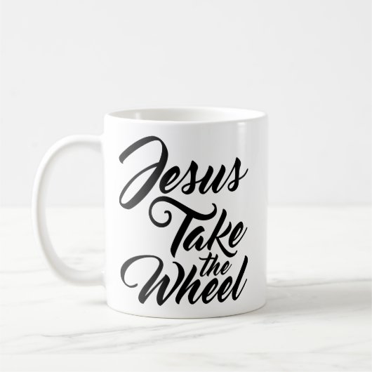 Mug Jésus prennent la roue (Gauche)