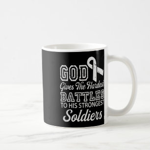 Mug Jésus Prière Poumon Cancer Guerrier Don Cancer Pou