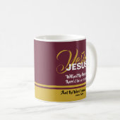 Mug JESUS RAISON SAISON Noël (Devant droit)