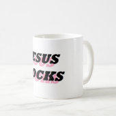 MUG JESUS ROCKS (Devant droit)