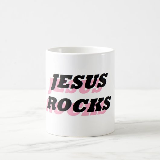 MUG JESUS ROCKS (Centre)