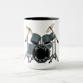 Mug Jesus Rocks - batteur (Centre)