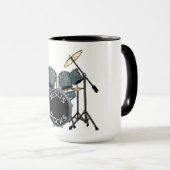 Mug Jesus Rocks - batteur (Devant droit)