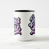 Mug Jésus rose et pourpre d'abord (Centre)