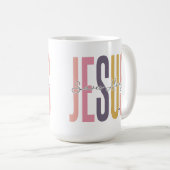 Mug Jésus sauve toujours (Devant droit)