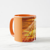 Mug Jésus saves (Devant gauche)