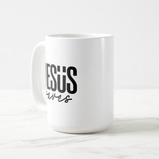 MUG JESUS SAVES (Devant gauche)