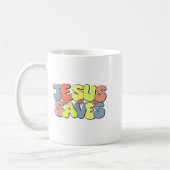 Mug Jesus Saves - Hipe Flower Child Style (Gauche)