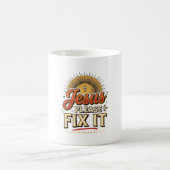 Mug Jésus S'il Vous Plaît Réparez-Le Typographie Chrét (Centre)