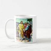 Mug Jésus sur la route à Emmaus (Gauche)