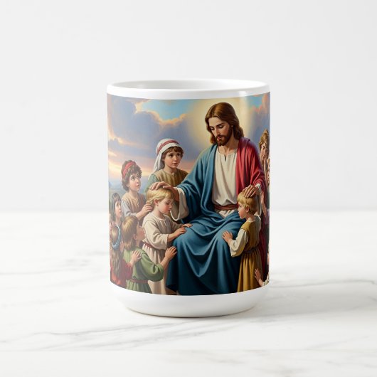 Mug Jesus Surrounded by Children (Centre)