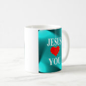 Mug Jésus t'aime (Devant droit)