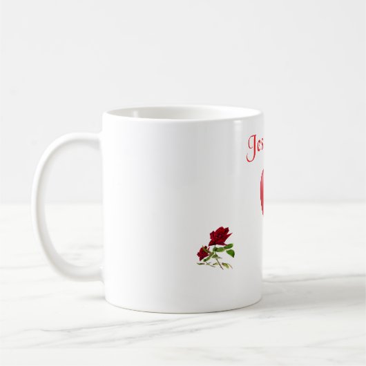 Mug jésus t'aime (Gauche)