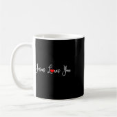 Mug Jésus t'aime - chrétien religieux (Gauche)