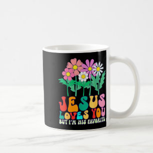 Mug Jésus t'aime mais je suis son favori Dieu chrétien
