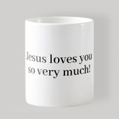 Mug Jésus t'aime tellement !