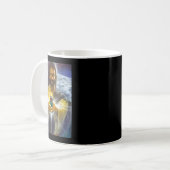 Mug Jésus tenant des cigarettes, Drôle Jésus (Devant gauche)