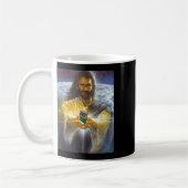 Mug Jésus tenant des cigarettes, Drôle Jésus (Gauche)