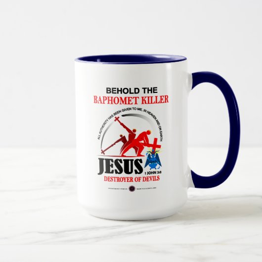 Mug Jésus : Tueur de Baphomet (Droite)