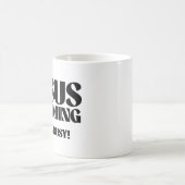 Mug Jésus vient Look Occupé (Centre)