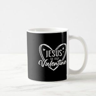 Mug Jésus vintage rétro est mon Saint-Valentin chrétie