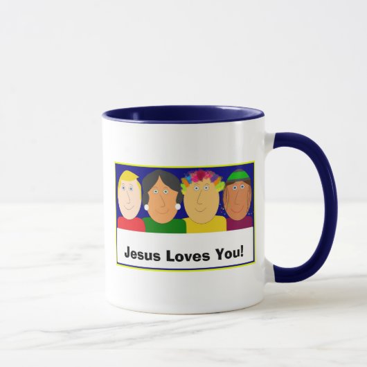 Mug Jésus vous aime ! (Droite)
