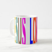 MUG JÉSUS VOUS AIME (Devant gauche)