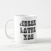 Mug Jésus vous aime (Gauche)