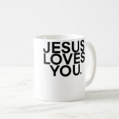 Mug Jésus vous aime (Devant droit)